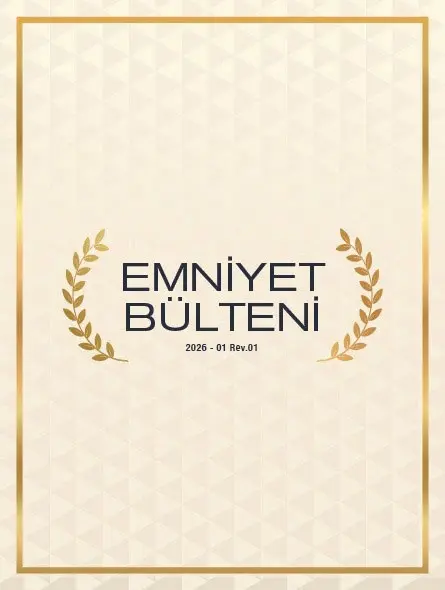 Emniyet Bülteni 2026 – 01 Rev.01