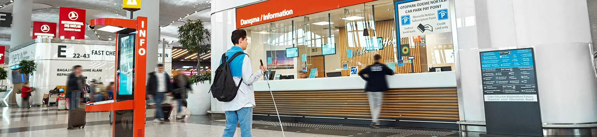accessible traveling possible in Istanbul airport