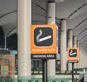 smoking areas at istanbul airport