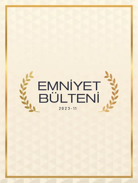 Emniyet Bülteni 2023 - 11